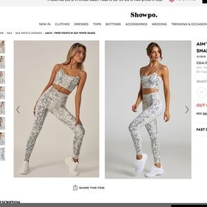 Oat viper leggings